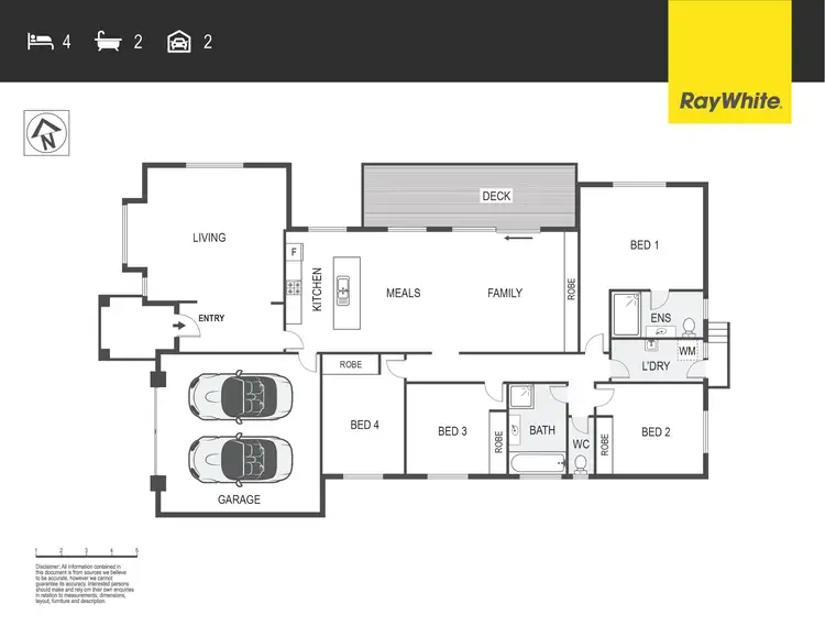 Floorplan of Homely house listing, 40 Stieglitz Circuit, Kambah ACT 2902