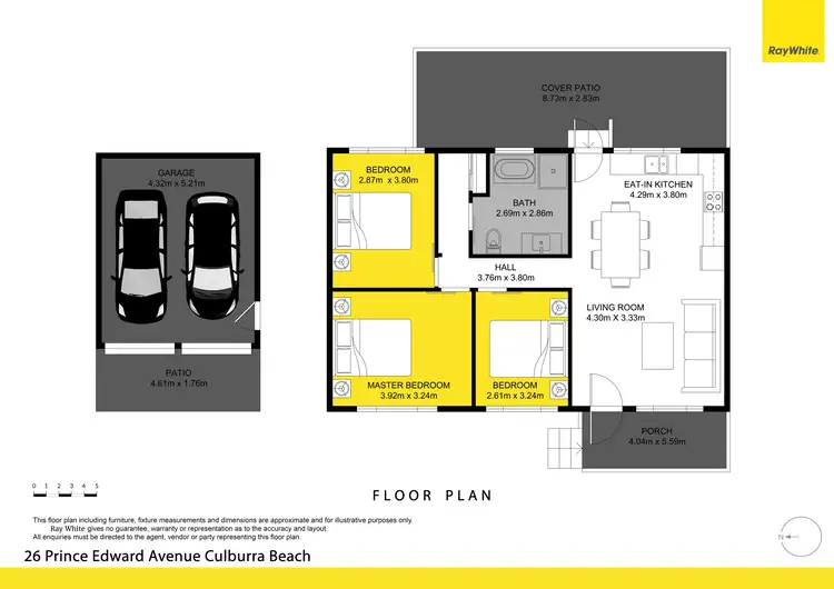 Floorplan of Homely house listing, 126 Prince Edward Avenue, Culburra Beach NSW 2540