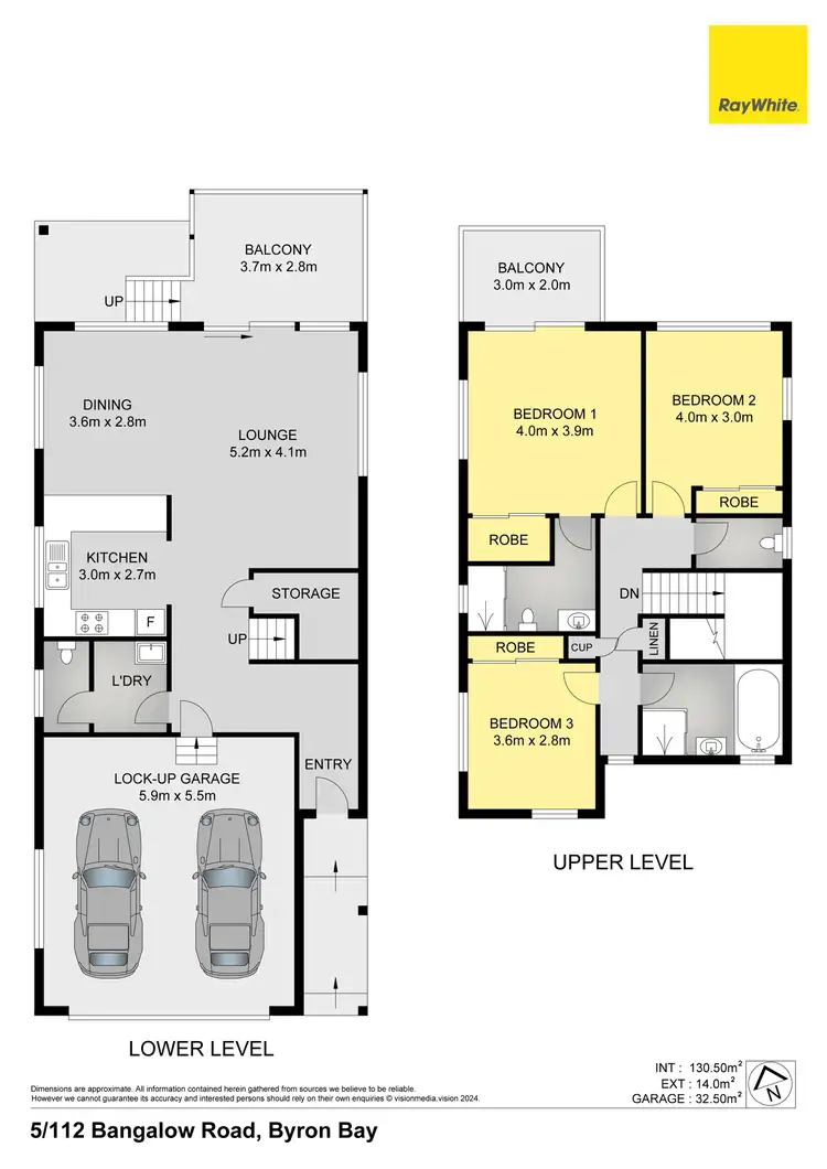 Floorplan of Homely house listing, 5/112 Bangalow Road, Byron Bay NSW 2481