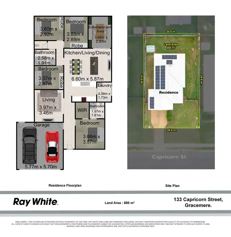 Floorplan of Homely house listing, 133 Capricorn Street, Gracemere QLD 4702