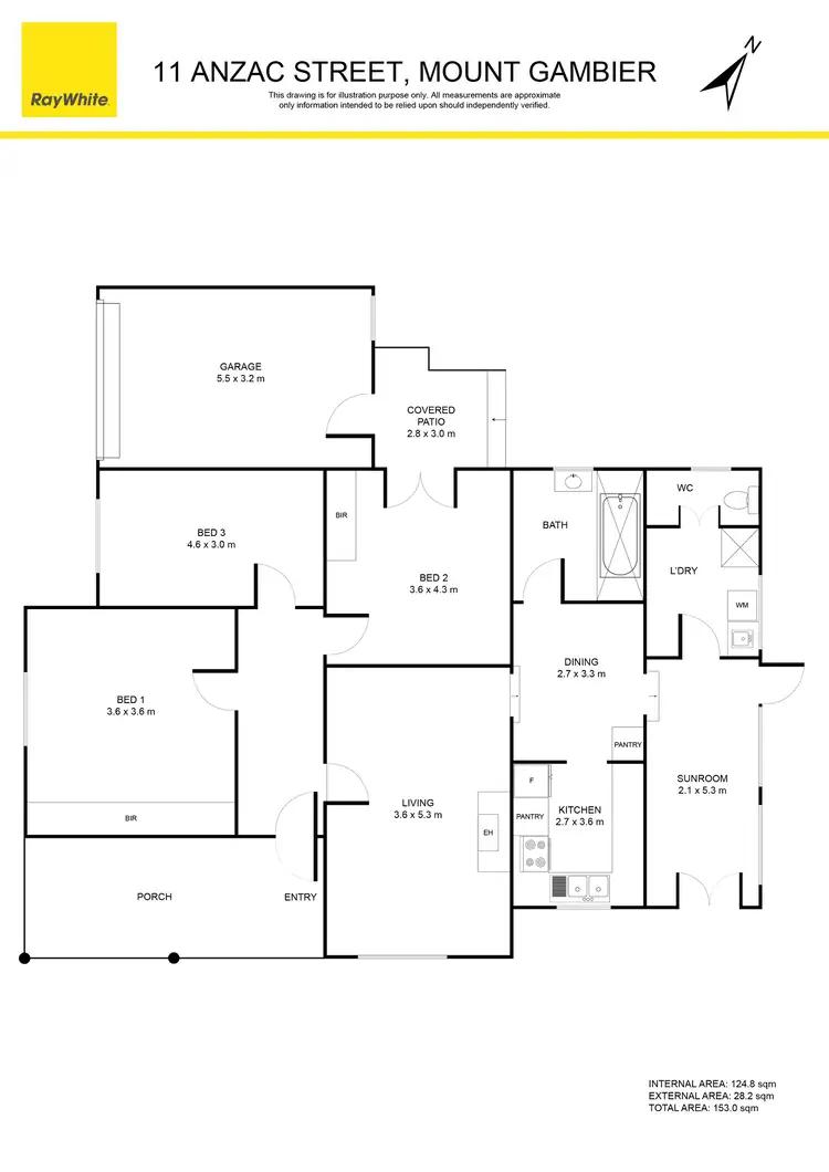 Floorplan of Homely house listing, 11 Anzac Street, Mount Gambier SA 5290