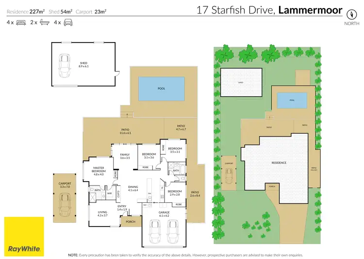 Floorplan of Homely house listing, 17 Starfish Drive, Lammermoor QLD 4703