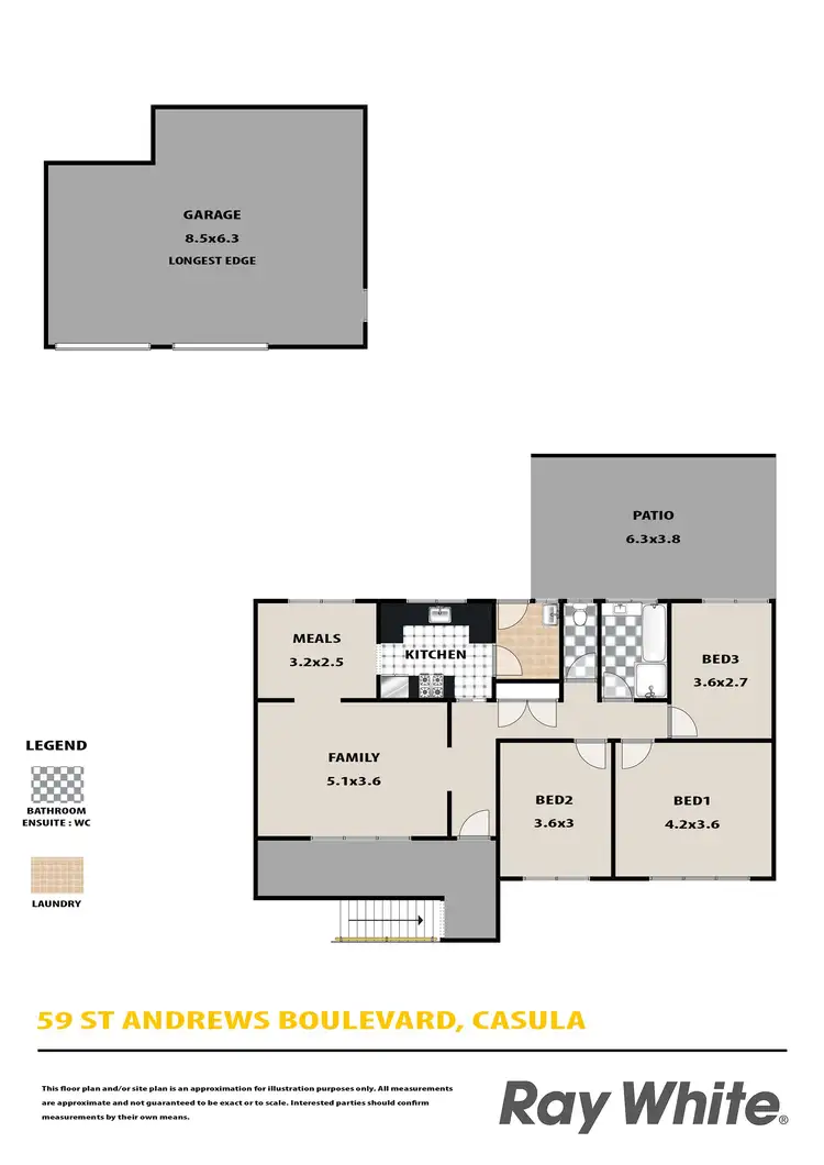 Floorplan of Homely house listing, 59 St Andrews Boulevard, Casula NSW 2170