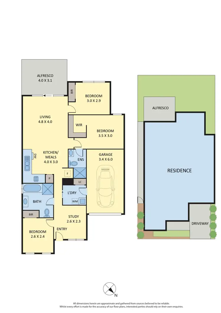 Floorplan of Homely house listing, 24 Danube Road, Truganina VIC 3029