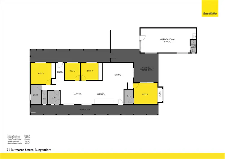Floorplan of Homely house listing, 74 Butmaroo Street, Bungendore NSW 2621