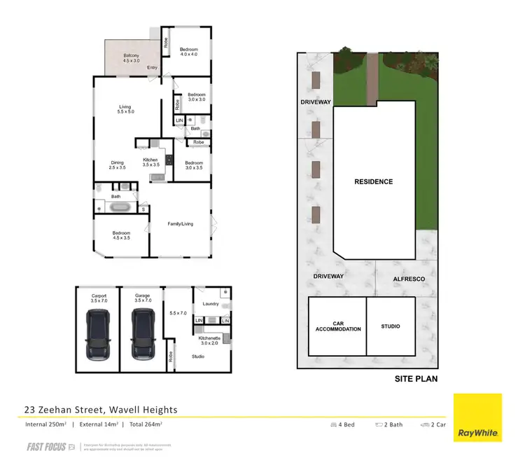 Floorplan of Homely house listing, 23 Zeehan Street, Wavell Heights QLD 4012