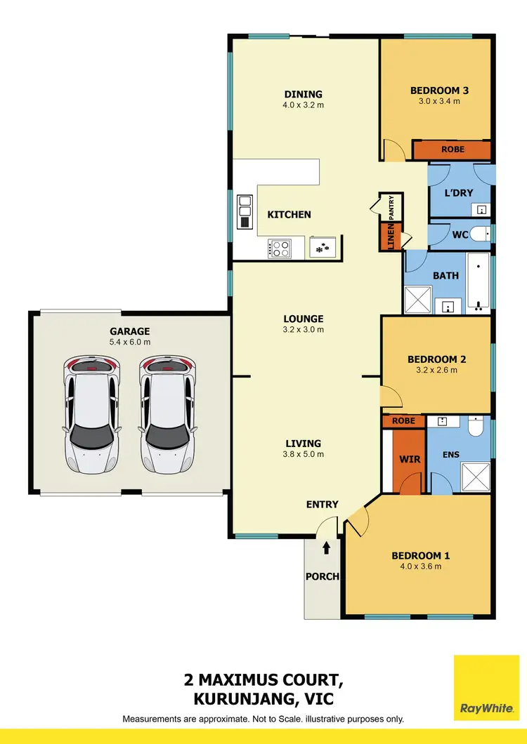 Floorplan of Homely house listing, 2 Maximus Court, Kurunjang VIC 3337