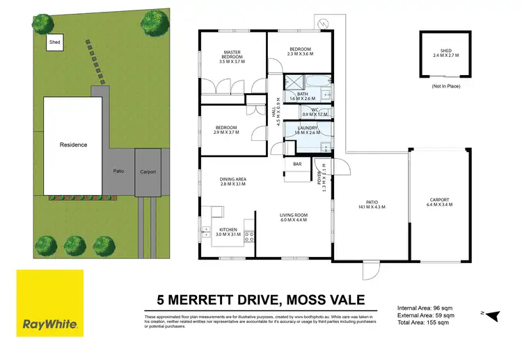 Floorplan of Homely house listing, 5 Merrett Drive, Moss Vale NSW 2577