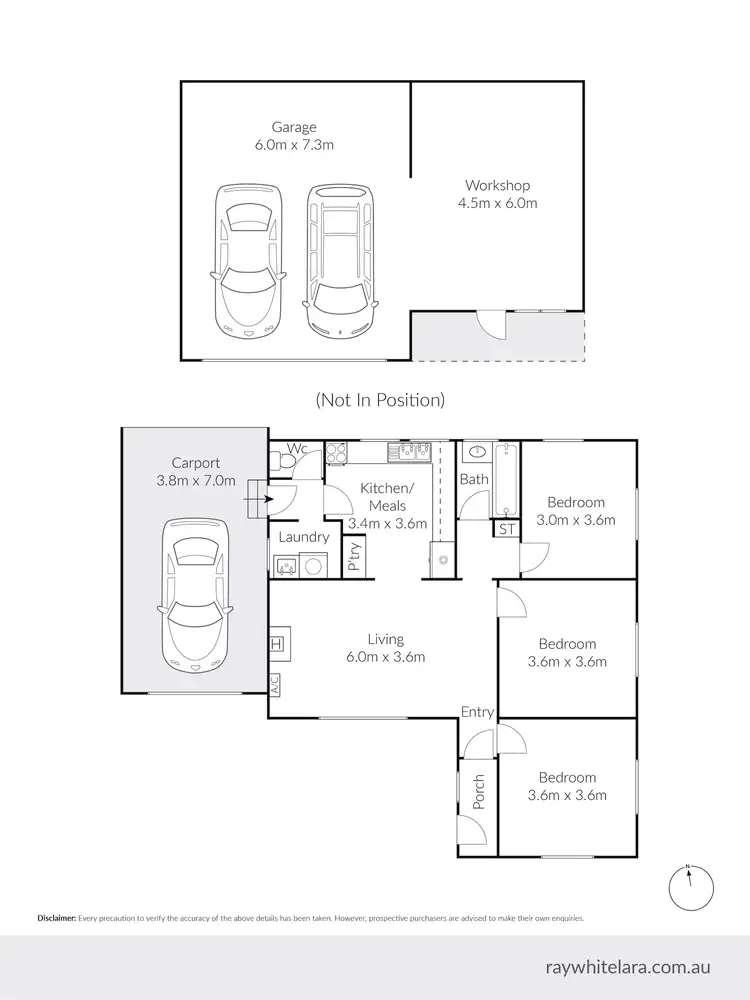 Floorplan of Homely house listing, 12 Kalinga Street, Norlane VIC 3214