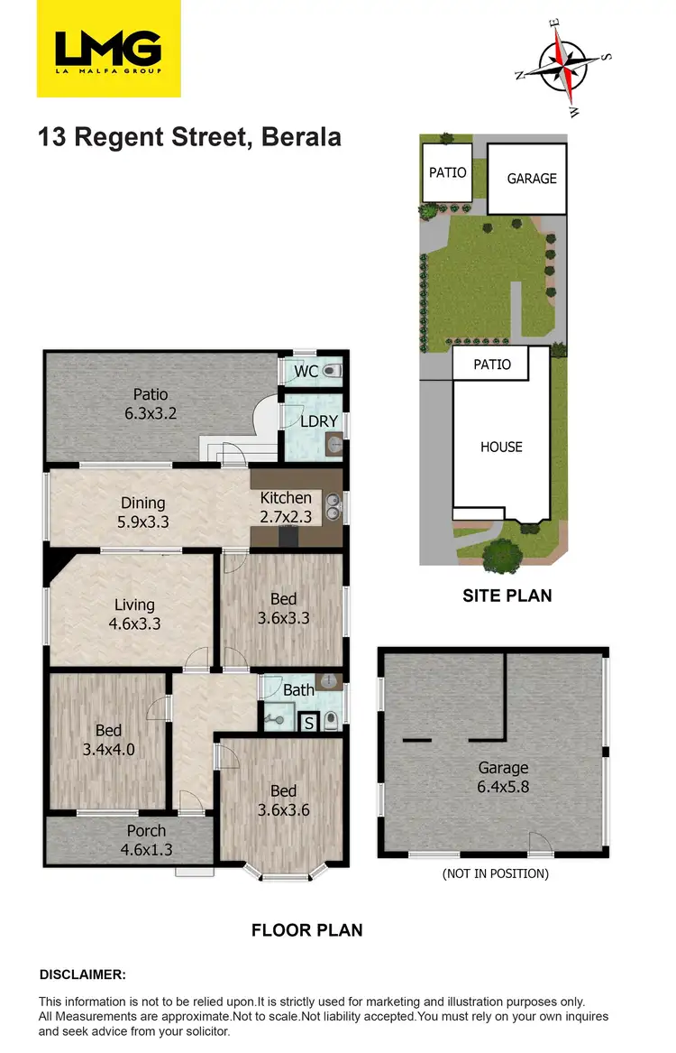 Floorplan of Homely house listing, 13 Regent Street, Berala NSW 2141