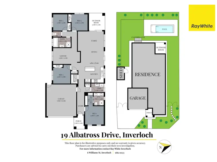 Floorplan of Homely other listing, 19 Albatross Drive, Inverloch VIC 3996