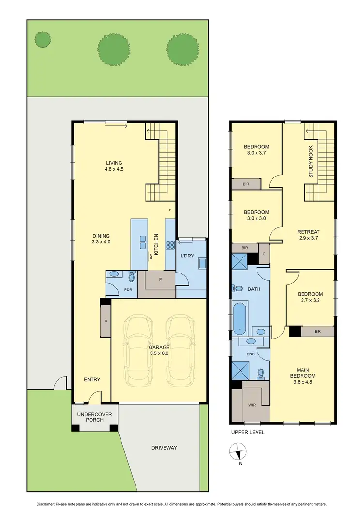 Floorplan of Homely house listing, 36 Taloumbi Crescent, Greenvale VIC 3059