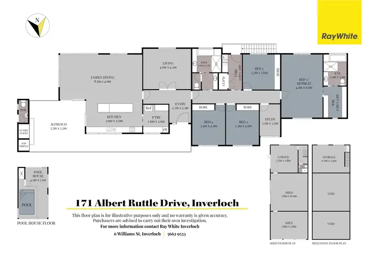 Floorplan of Homely house listing, 171 Albert Ruttle Drive, Inverloch VIC 3996