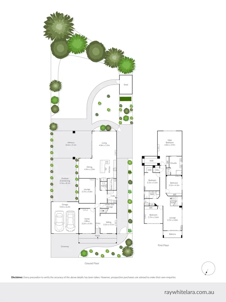 Floorplan of Homely house listing, 12 Eastlakes Boulevard, Lara VIC 3212