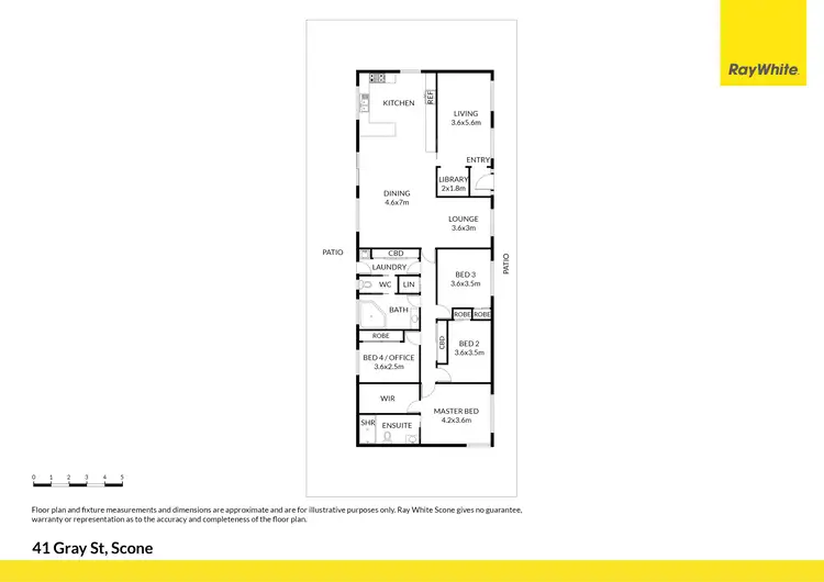 Floorplan of Homely house listing, 41 Gray Street, Scone NSW 2337