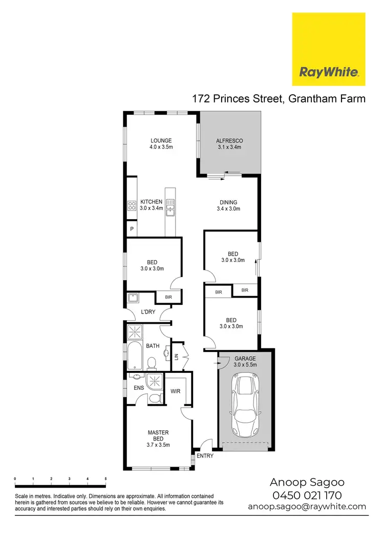 Floorplan of Homely house listing, 172 Princes Street (Grantham Farm), Riverstone NSW 2765