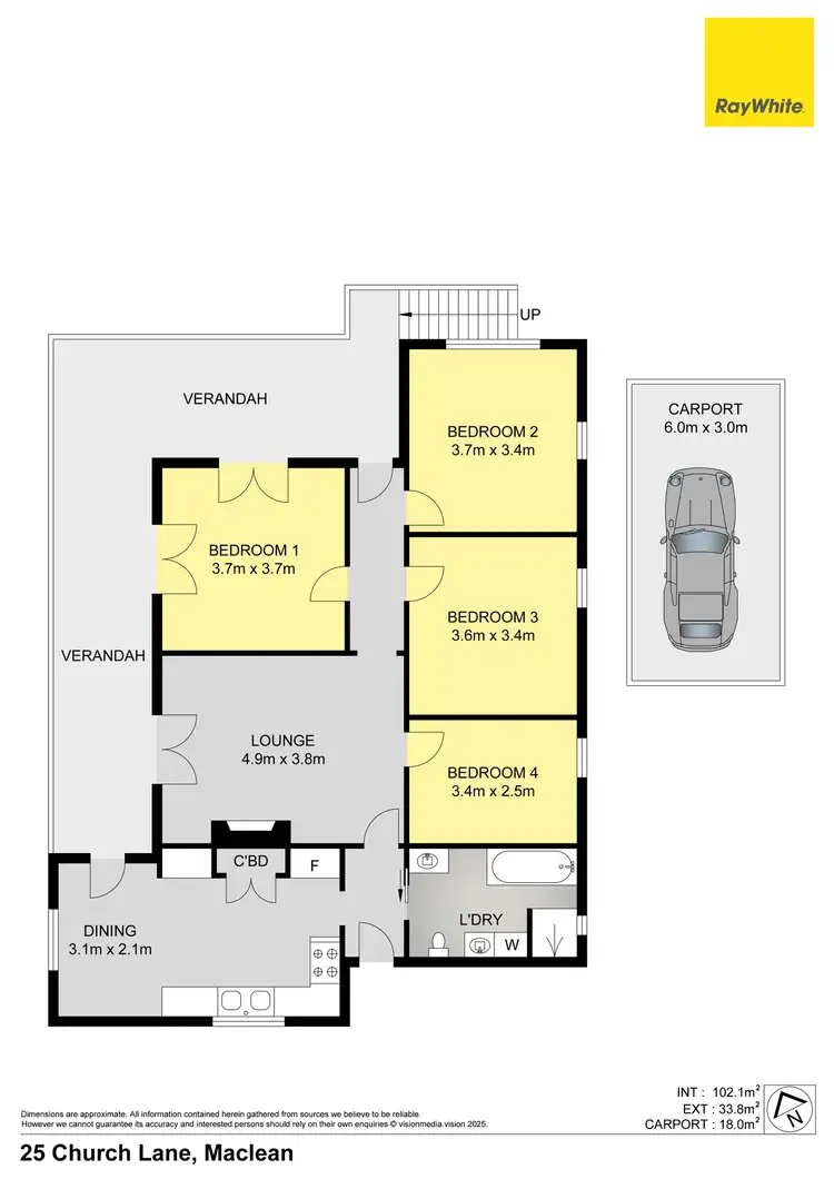 Floorplan of Homely house listing, 25 Church Lane, Maclean NSW 2463
