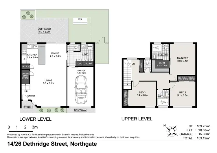 Floorplan of Homely townhouse listing, 14/26 Dethridge Street, Northgate QLD 4013