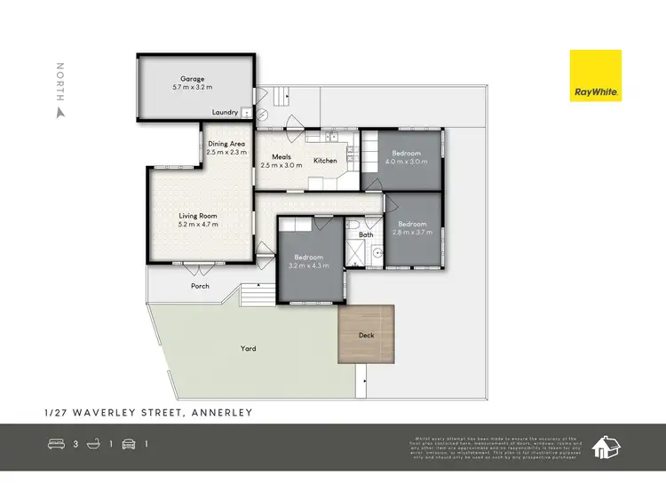 Floorplan of Homely house listing, 1/27 Waverley Street, Annerley QLD 4103