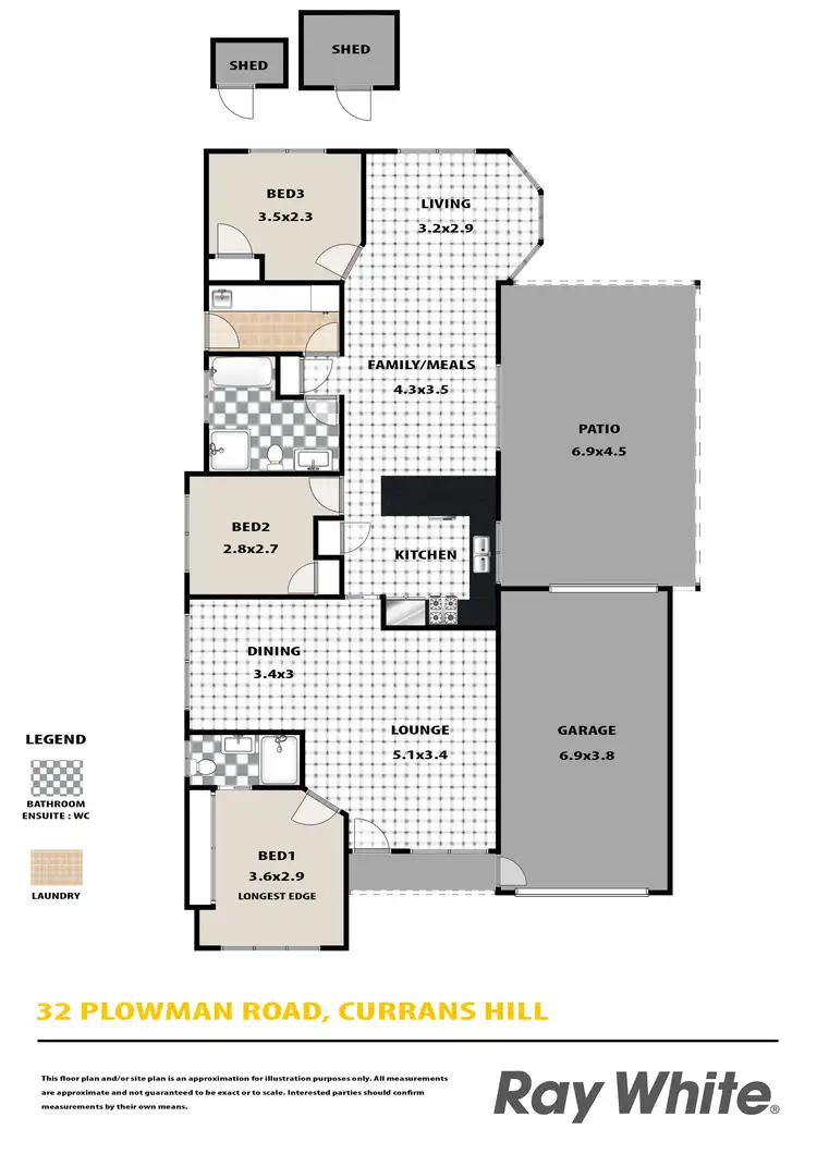 Floorplan of Homely house listing, 32 Plowman Road, Currans Hill NSW 2567