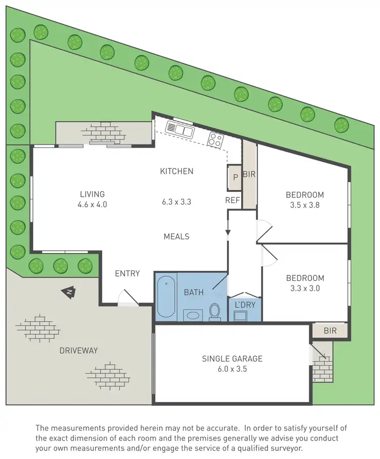 Floorplan of Homely unit listing, 4/1-3 Bellin Street, Laverton VIC 3028