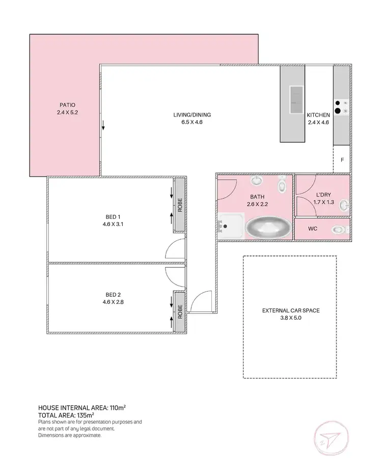 Floorplan of Homely apartment listing, 20/5-7 Stewart Street, Wollongong NSW 2500