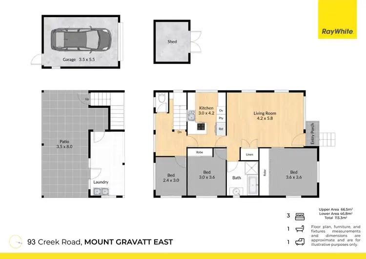Floorplan of Homely house listing, 93 Creek Road, Mount Gravatt East QLD 4122