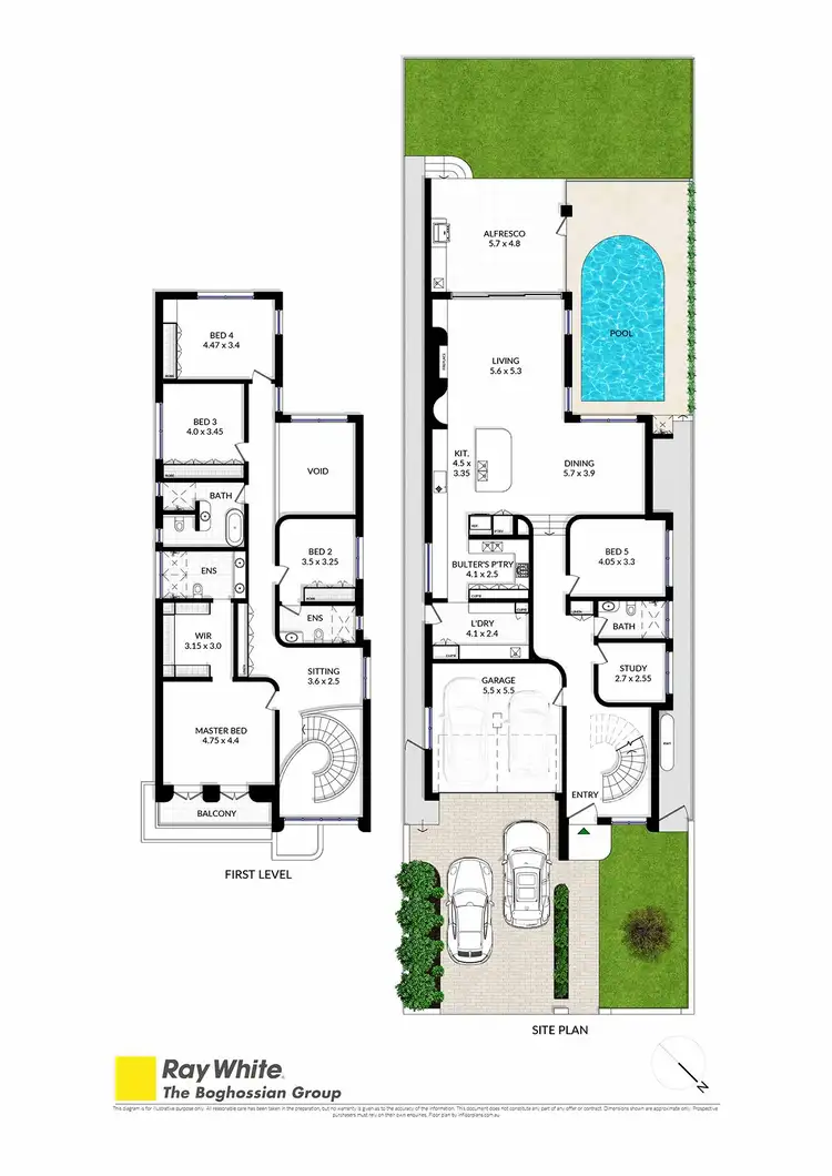Floorplan of Homely house listing, 80 Glamis Street, Kingsgrove NSW 2208