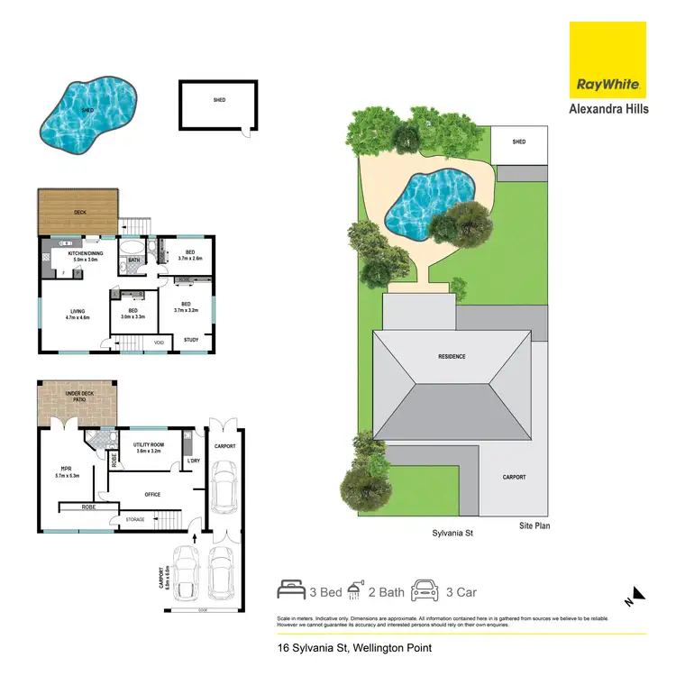 Floorplan of Homely house listing, 16 Sylvania Street, Wellington Point QLD 4160
