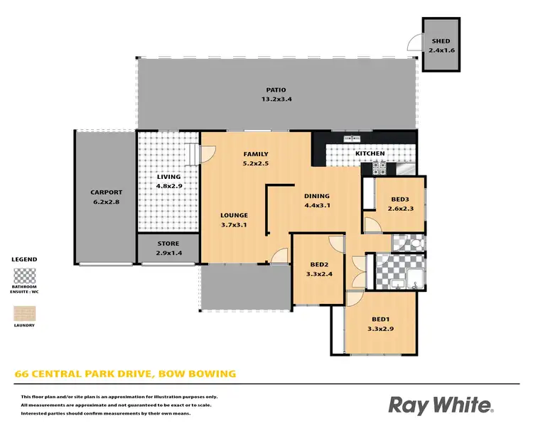 Floorplan of Homely house listing, 66 Central Park Drive, Bow Bowing NSW 2566
