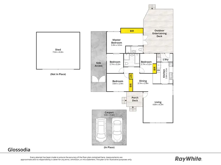 Floorplan of Homely house listing, 11 Nightingale Square, Glossodia NSW 2756