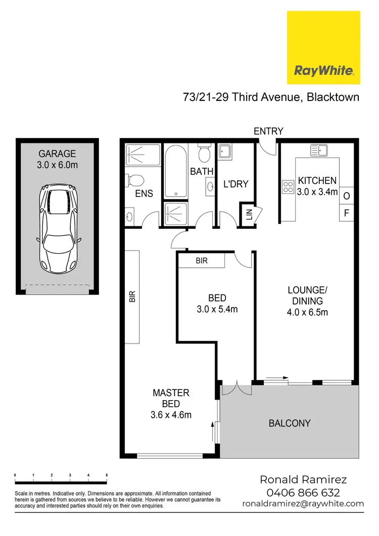 Floorplan of Homely apartment listing, 73/21-29 Third Avenue, Blacktown NSW 2148