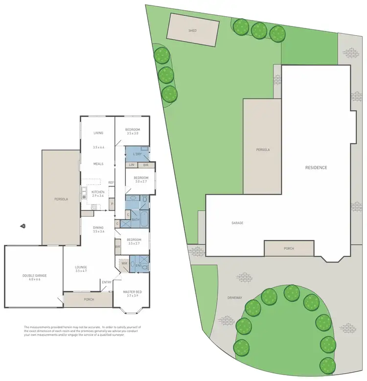 Floorplan of Homely house listing, 12 Bootten Court, Hoppers Crossing VIC 3029