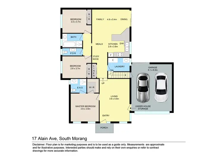Floorplan of Homely house listing, 17 Alain Avenue, South Morang VIC 3752