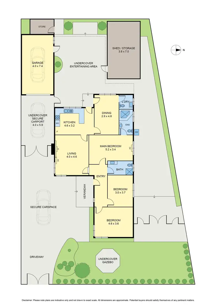 Floorplan of Homely house listing, 75 James Street, Fawkner VIC 3060