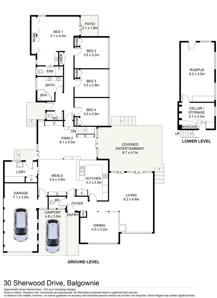 Floorplan of Homely house listing, 30 Sherwood Drive, Balgownie NSW 2519