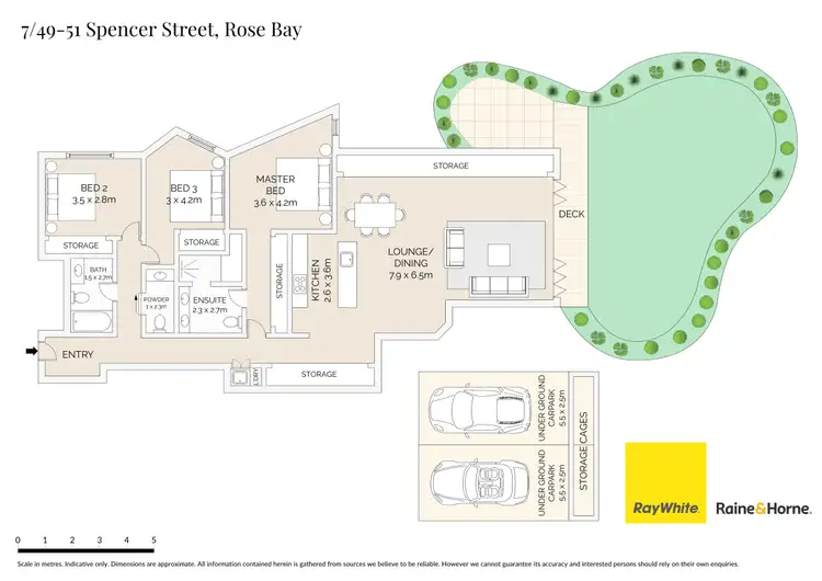 Floorplan of Homely apartment listing, 7/49-51 Spencer Street, Rose Bay NSW 2029