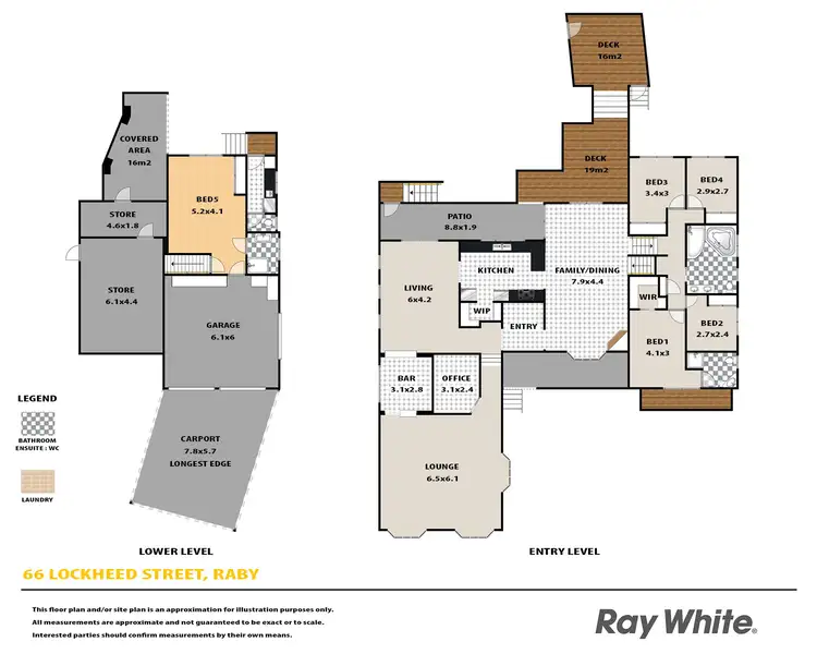 Floorplan of Homely house listing, 66 Lockheed Street, Raby NSW 2566