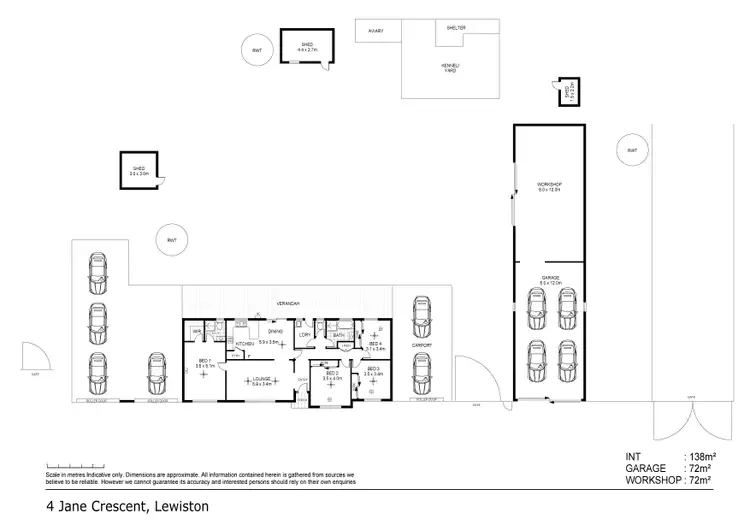 Floorplan of Homely other listing, 4 Jane Crescent, Lewiston SA 5501