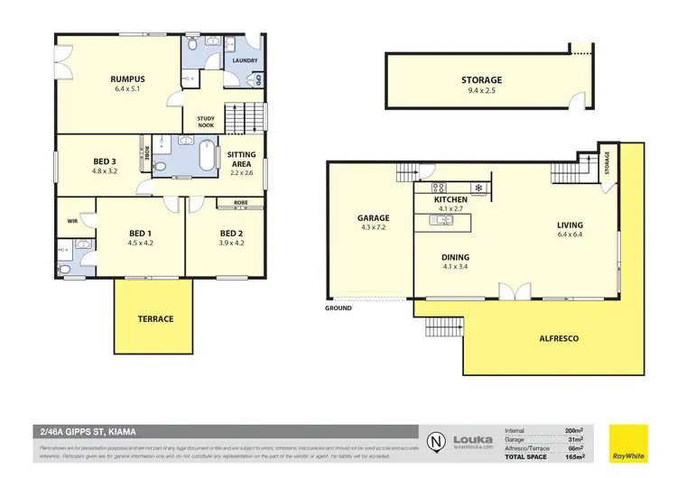 Floorplan of Homely house listing, 2/46a Gipps Street, Kiama NSW 2533