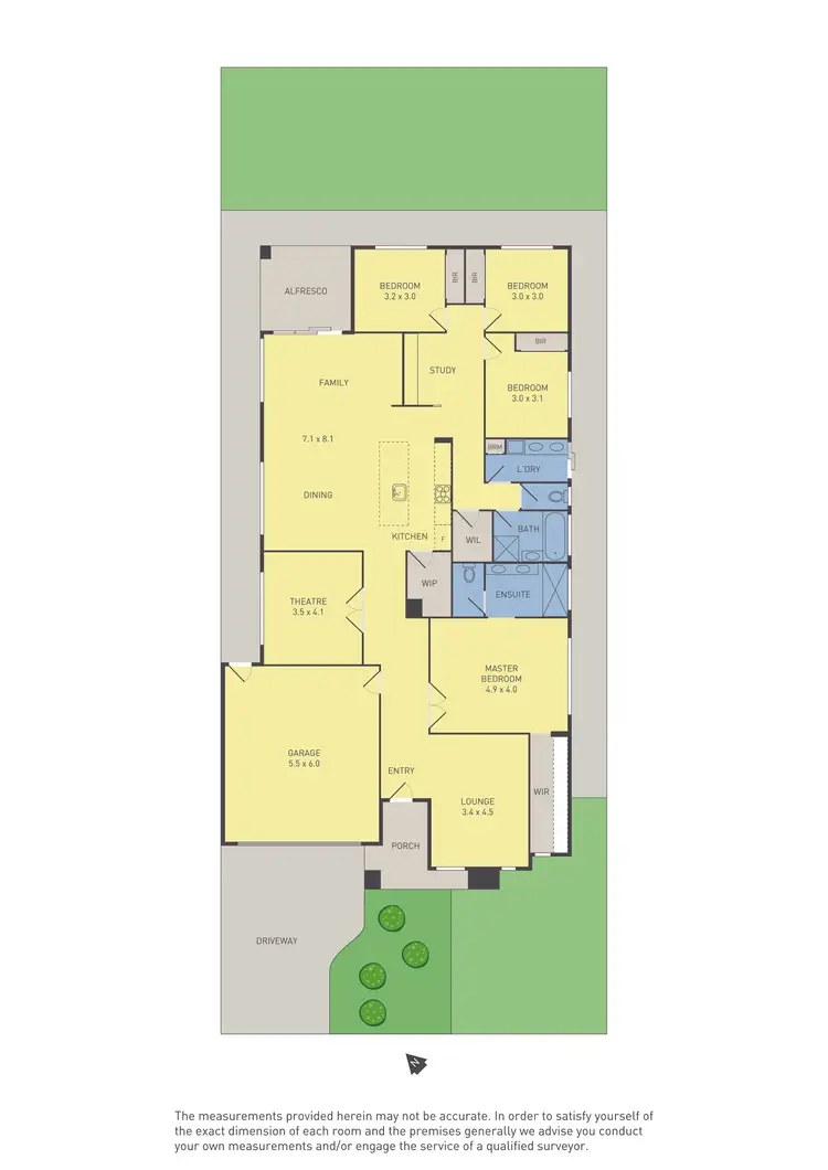 Floorplan of Homely house listing, 15 Hounslow Drive, Wyndham Vale VIC 3024