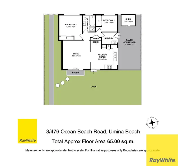 Floorplan of Homely villa listing, 3/476 Ocean Beach Road, Umina Beach NSW 2257