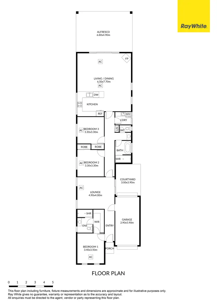 Floorplan of Homely house listing, 16C Willcocks Avenue, Seaton SA 5023