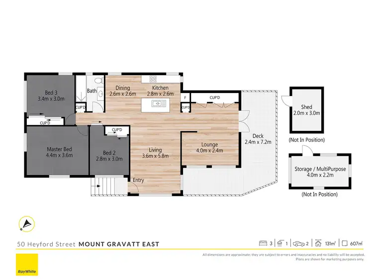 Floorplan of Homely house listing, 50 Heyford Street, Mount Gravatt East QLD 4122