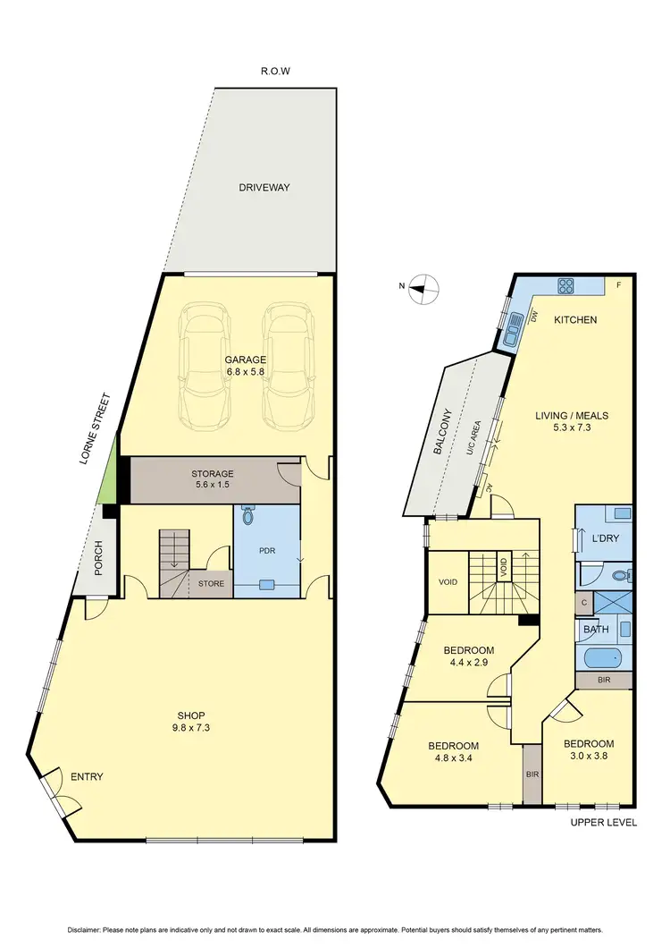 Floorplan of Homely townhouse listing, 8/1100 Sydney Road, Fawkner VIC 3060