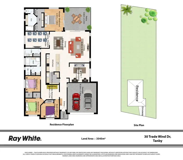 Floorplan of Homely house listing, 30 Trade Wind Drive, Tanby QLD 4703