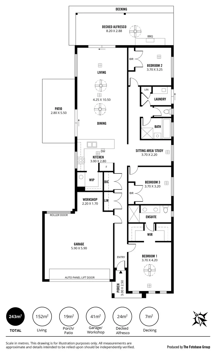 Floorplan of Homely house listing, 43 Goodenia Grove, Mount Barker SA 5251