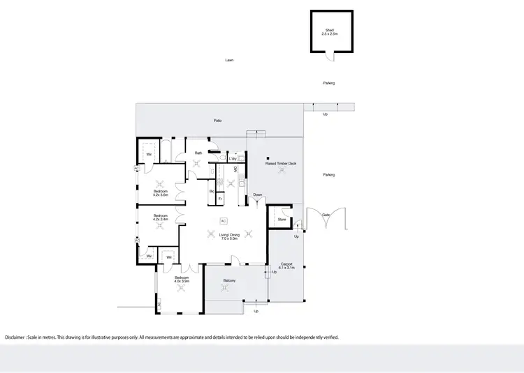Floorplan of Homely house listing, 10 Bronzewing Crescent, Djugun WA 6725