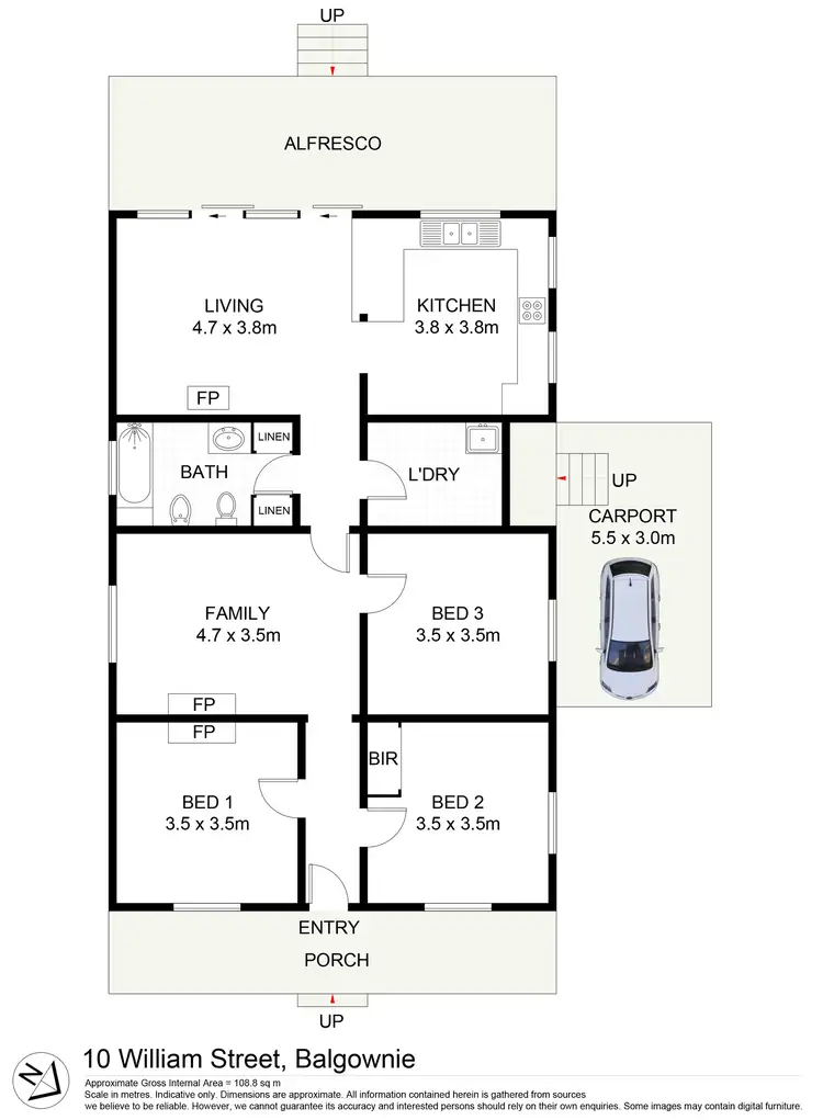 Floorplan of Homely house listing, 10 William Street, Balgownie NSW 2519