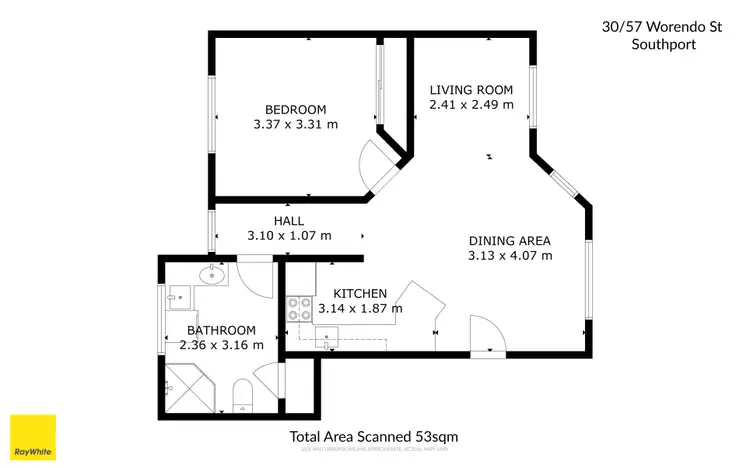 Floorplan of Homely apartment listing, 30/57 Worendo Street, Southport QLD 4215